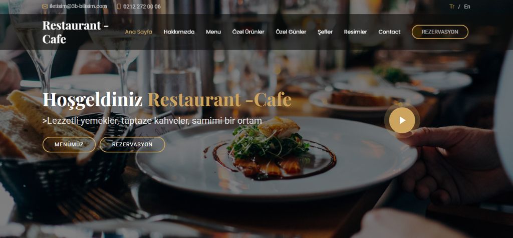 Restaurant - Cafe Tasarımı